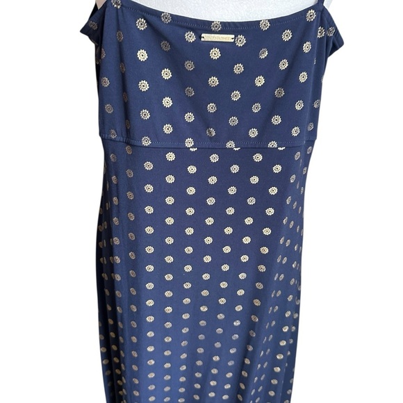 Michael Kors Medallion Foil Print Matte Jersey Slip Dress Size XL - Picture 6 of 17